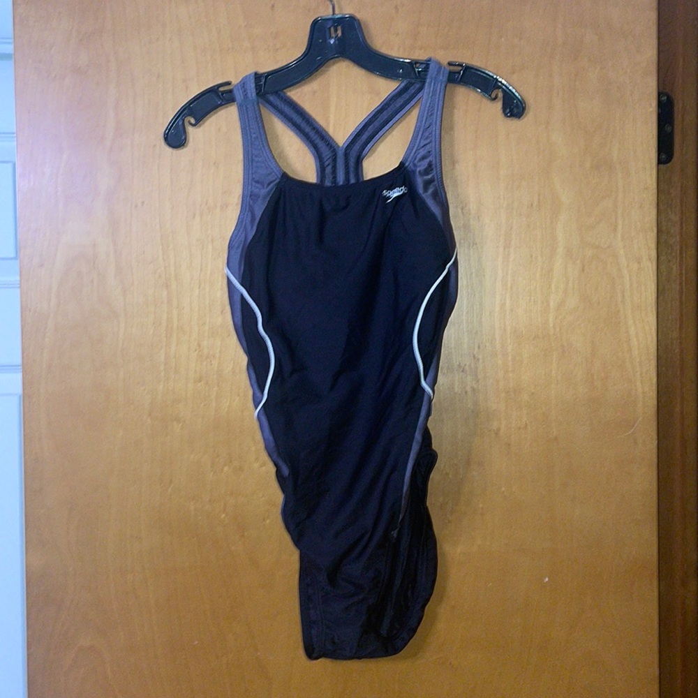 NWT speedo racing bathing suit sz 8/34